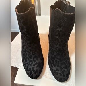 Torrid Sparkly Leopard Boots - Size 9W